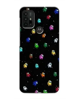 Чохол для Motorola MOTO G30 з картинкою «Екіпаж Among Us»