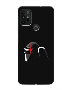 Чохол для Motorola MOTO G30 з картинкою «Among Us шолом»