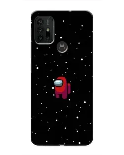 Чехол для Motorola MOTO G30 с картинкой «Красный Among Us»