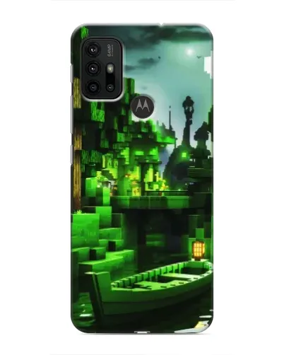 Чехол для Motorola MOTO G30 с картинкой «Minecraft лесной пейзаж» Чехол для Motorola MOTO G30 с картинкой «Minecraft лесной пейзаж»