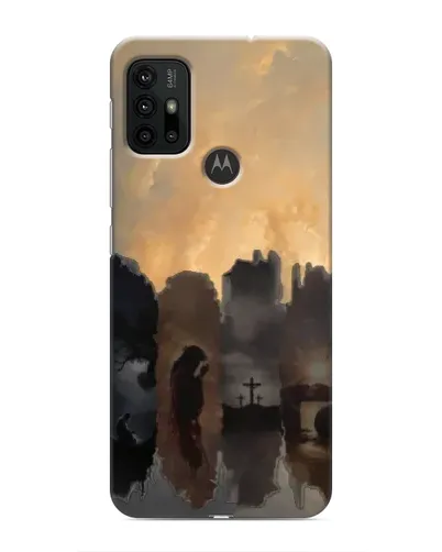 Чехол для Motorola MOTO G30 с картинкой «Дорога к вере»