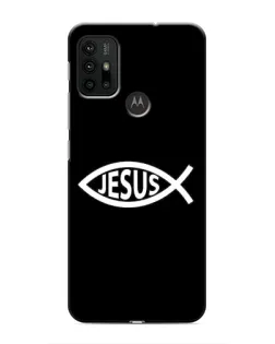 Чехол для Motorola MOTO G30 с картинкой «Классический Jesus»