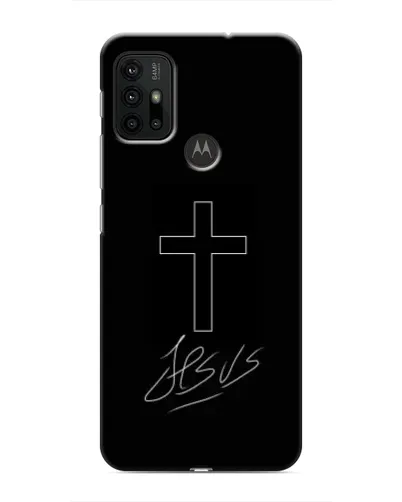 Чохол для Motorola MOTO G30 з картинкою «Графічний хрест Jesus» Чохол для Motorola MOTO G30 з картинкою «Графічний хрест Jesus»