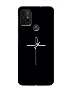 Чохол для Motorola MOTO G30 з картинкою «Тонкий хрест»
