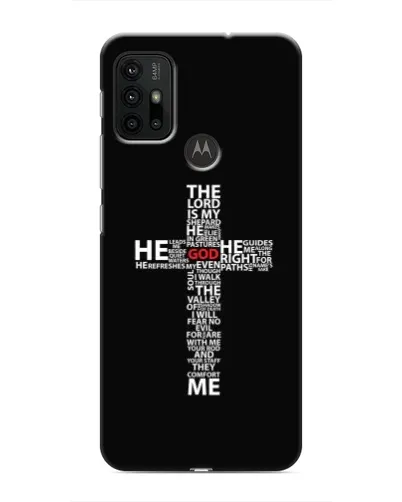 Чохол для Motorola MOTO G30 з картинкою «Текстовий хрест» Чохол для Motorola MOTO G30 з картинкою «Текстовий хрест»