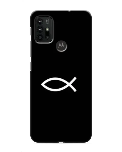 Чохол для Motorola MOTO G30 з картинкою «Символ риби Jesus» Чохол для Motorola MOTO G30 з картинкою «Символ риби Jesus»