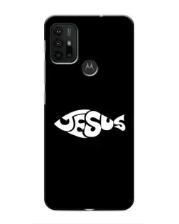 Чохол для Motorola MOTO G30 з картинкою «Риба  Jesus»