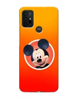 Чохол для Motorola MOTO G30 з картинкою «Mickey в колі»