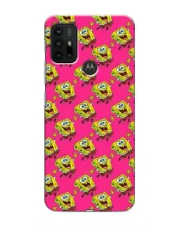 Чохол для Motorola MOTO G30 з картинкою «Рожевий паттерн»