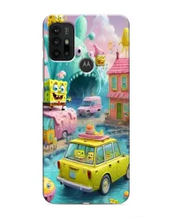 Чохол для Motorola MOTO G30 з картинкою «Монстр-трак пригоди»