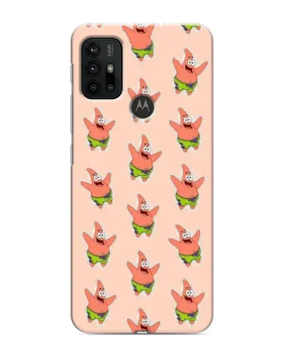 Чехол для Motorola MOTO G30 с картинкой «Патрик Стар паттерн» Чехол для Motorola MOTO G30 с картинкой «Патрик Стар паттерн»