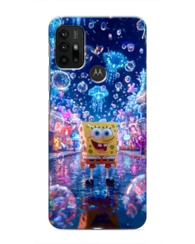 Чехол для Motorola MOTO G30 с картинкой «Неоновый океан» Чехол для Motorola MOTO G30 с картинкой «Неоновый океан»