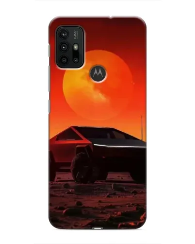 Чехол для Motorola MOTO G30 с картинкой «Cybertruck на Марсе» Чехол для Motorola MOTO G30 с картинкой «Cybertruck на Марсе»