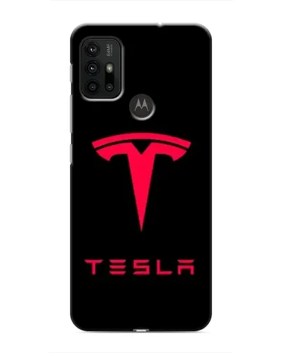 Чехол для Motorola MOTO G30 с картинкой «Tesla Red Logo» Чехол для Motorola MOTO G30 с картинкой «Tesla Red Logo»