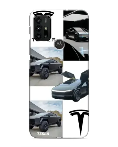 Чехол для Motorola MOTO G30 с картинкой «Коллаж Cybertruck Tesla» Чехол для Motorola MOTO G30 с картинкой «Коллаж Cybertruck Tesla»