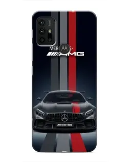 Чохол для Motorola MOTO G30 з картинкою «Mercedes — білий карбон» Чохол для Motorola MOTO G30 з картинкою «Mercedes — білий карбон»