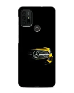Чехол для Motorola MOTO G30 с картинкой «Mercedes — ретро стиль»