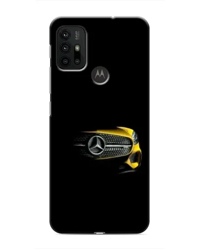 Чехол для Motorola MOTO G30 с картинкой «Mercedes — ретро стиль»