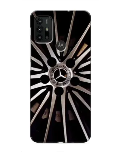 Чехол для Motorola MOTO G30 с картинкой «Диск Mercedes»