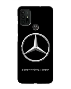 Чехол для Motorola MOTO G30 с картинкой «Mercedes Silver Logo»