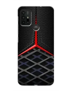 Чехол для Motorola MOTO G30 с картинкой «Mercedes Carbon Grid»