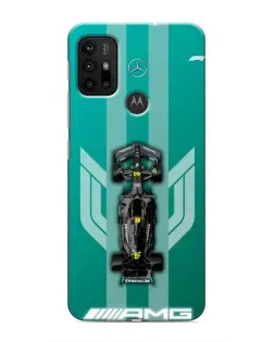 Чехол для Motorola MOTO G30 с картинкой «Mercedes AMG Petronas»