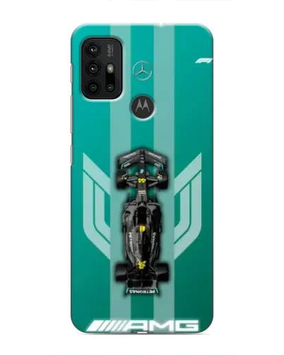 Чехол для Motorola MOTO G30 с картинкой «Mercedes AMG Petronas»