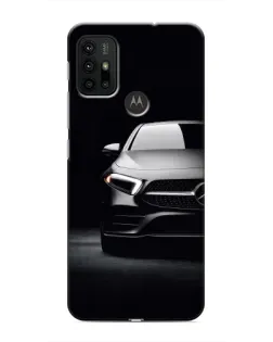Чехол для Motorola MOTO G30 с картинкой «Свет фар Mercedes»