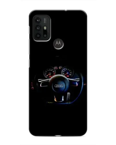Чехол для Motorola MOTO G30 с картинкой «Салон Audi — руль» Чехол для Motorola MOTO G30 с картинкой «Салон Audi — руль»