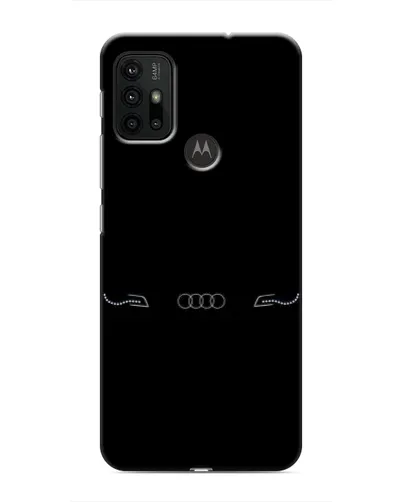 Чехол для Motorola MOTO G30 с картинкой «Audi — световой подпись» Чехол для Motorola MOTO G30 с картинкой «Audi — световой подпись»