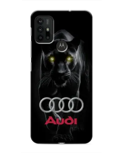 Чехол для Motorola MOTO G30 с картинкой «Пантера и Audi» Чехол для Motorola MOTO G30 с картинкой «Пантера и Audi»