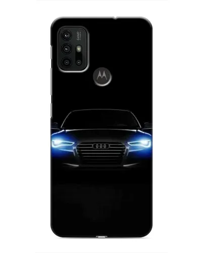 Чехол для Motorola MOTO G30 с картинкой «Audi в неоне» Чехол для Motorola MOTO G30 с картинкой «Audi в неоне»