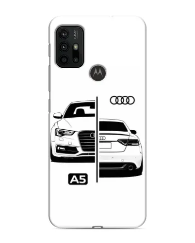 Чехол для Motorola MOTO G30 с картинкой «Audi — контрастный дизайн» Чехол для Motorola MOTO G30 с картинкой «Audi — контрастный дизайн»