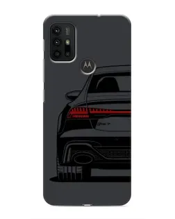 Чехол для Motorola MOTO G30 с картинкой «Задняя часть Audi — арт»