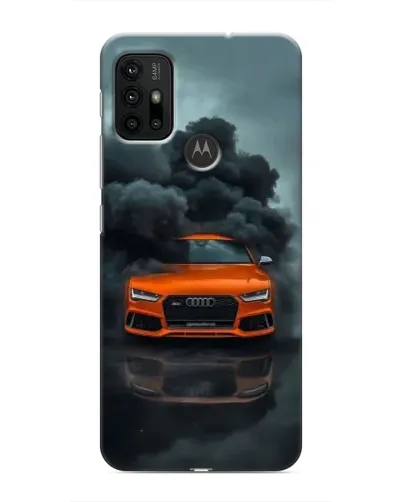 Чехол для Motorola MOTO G30 с картинкой «Audi в облаках дыма» Чехол для Motorola MOTO G30 с картинкой «Audi в облаках дыма»