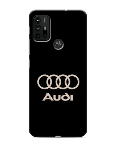 Чехол для Motorola MOTO G30 с картинкой «Audi — золотой логотип» Чехол для Motorola MOTO G30 с картинкой «Audi — золотой логотип»
