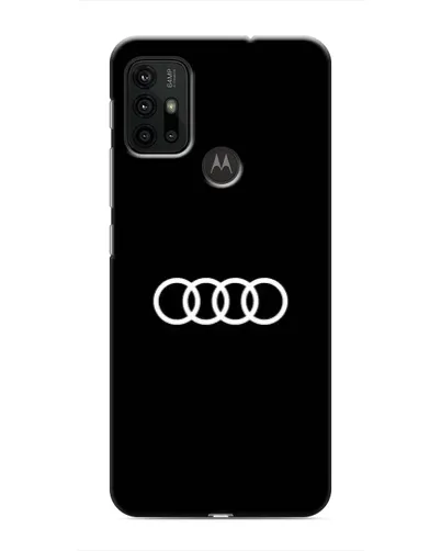 Чехол для Motorola MOTO G30 с картинкой «Audi White Logo» Чехол для Motorola MOTO G30 с картинкой «Audi White Logo»