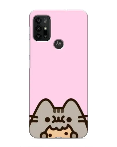 Чехол для Motorola MOTO G30 с картинкой «Pusheen и печенье» Чехол для Motorola MOTO G30 с картинкой «Pusheen и печенье»