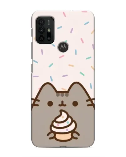 Чехол для Motorola MOTO G30 с картинкой «Пушин с кексом» Чехол для Motorola MOTO G30 с картинкой «Пушин с кексом»