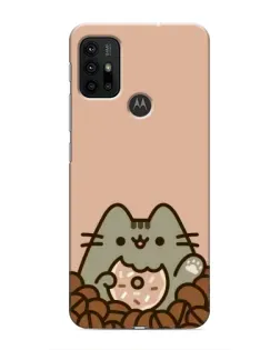 Чохол для Motorola MOTO G30 з картинкою «Кавовий Пушин»