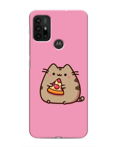 Чехол для Motorola MOTO G30 с картинкой «Пушин с пиццей» Чехол для Motorola MOTO G30 с картинкой «Пушин с пиццей»