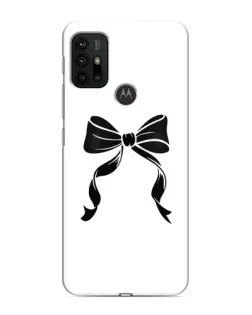Чехол для Motorola MOTO G30 с картинкой «Классический бант»