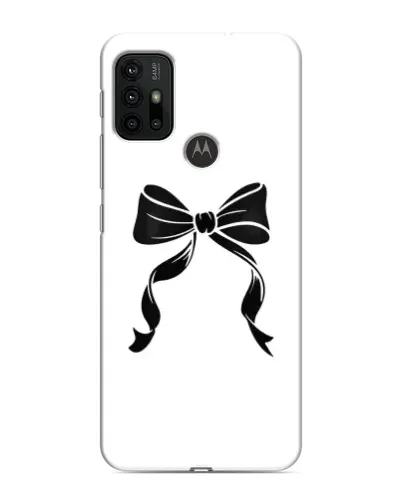 Чехол для Motorola MOTO G30 с картинкой «Классический бант»