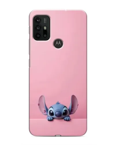 Чохол для Motorola MOTO G30 з картинкою «Stitch визирає»