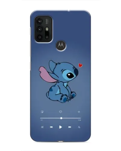Чохол для Motorola MOTO G30 з картинкою «Музичний Stitch»
