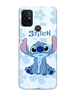 Чохол для Motorola MOTO G30 з картинкою «Stitch серед квітів» Чохол для Motorola MOTO G30 з картинкою «Stitch серед квітів»