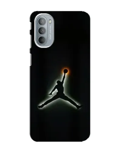 Чехол для Motorola MOTO G31 с картинкой «Jordan Gradient Logo»