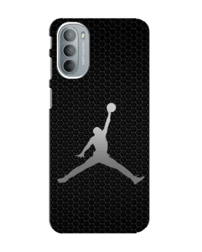 Чехол для Motorola MOTO G31 с картинкой «Jordan Dark Carbon»