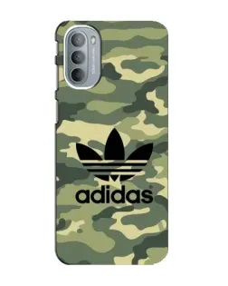 Чехол для Motorola MOTO G31 с картинкой «Милитари стиль Adidas»