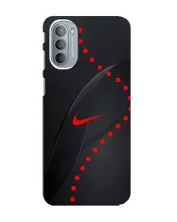 Чехол для Motorola MOTO G31 с картинкой «Абстрактный дизайн Nike»